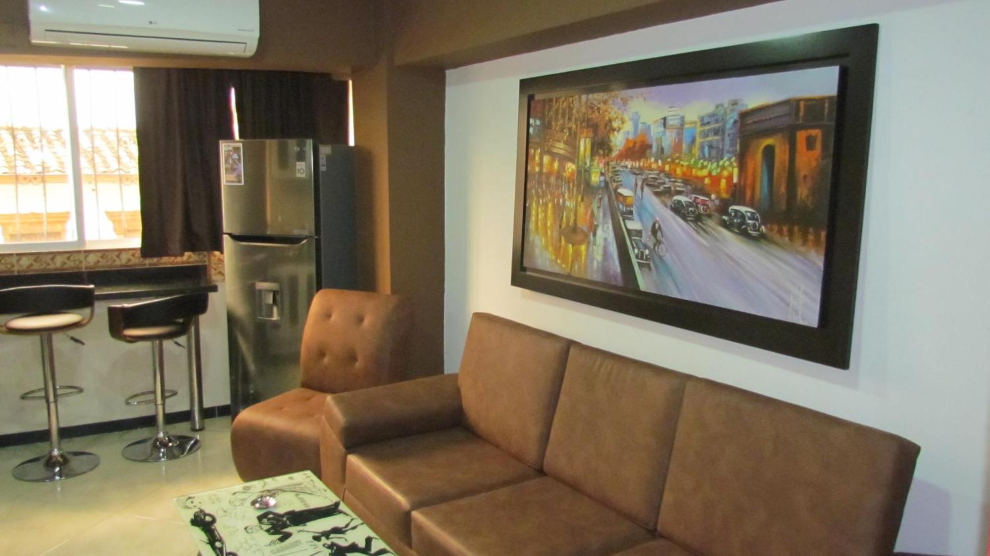 Apartamentos En El Poblado Medellín Rum bild